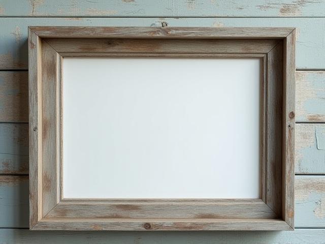 Distressed Wood Frame